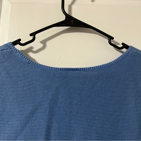 Vintage Talbots Blue Sweater Vest Women’s Size Medium Japan Made Preppy Spring - Picture 10 of 15
